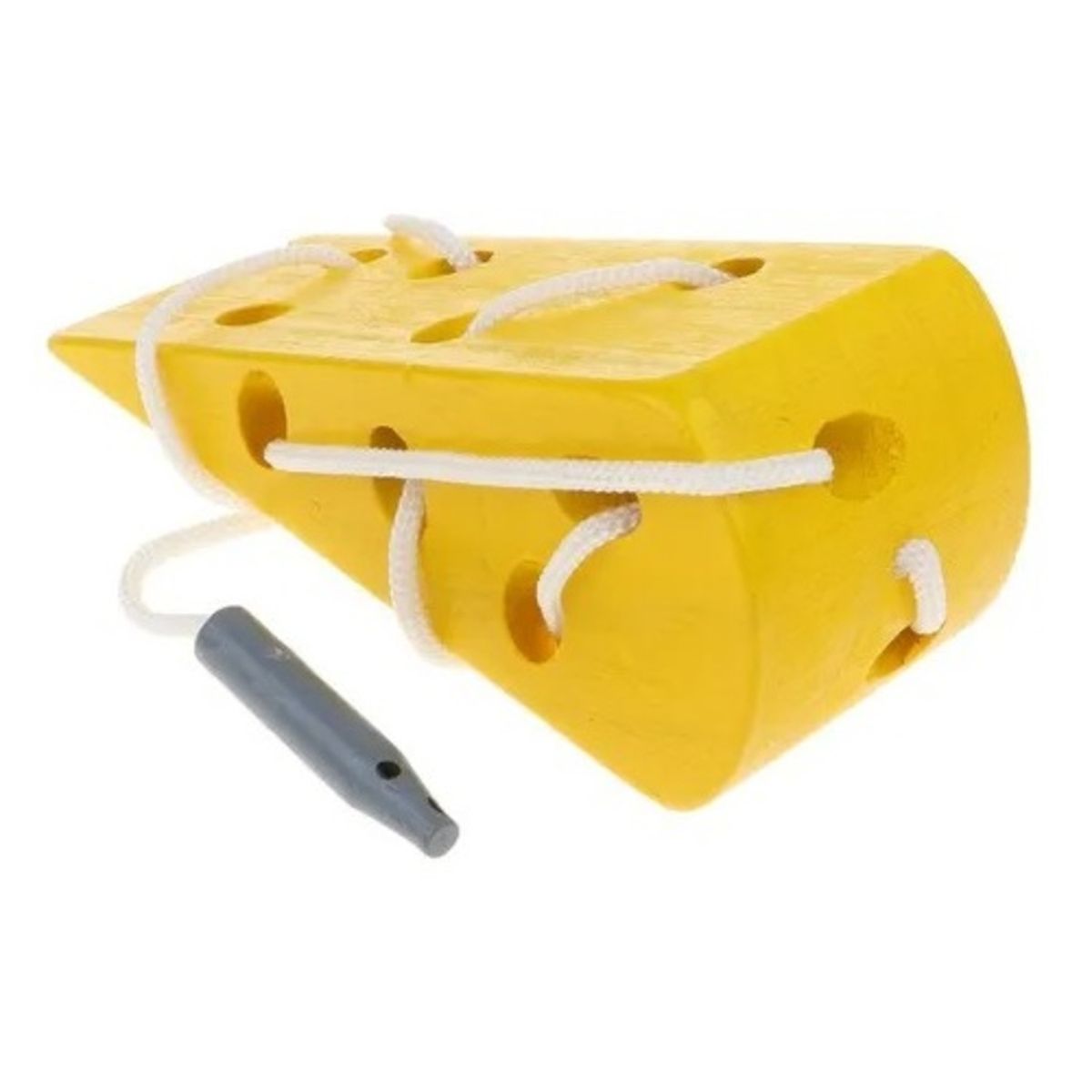 GENERICO - ENHEBRADOR QUESO JUGUETE EDUCATIVO