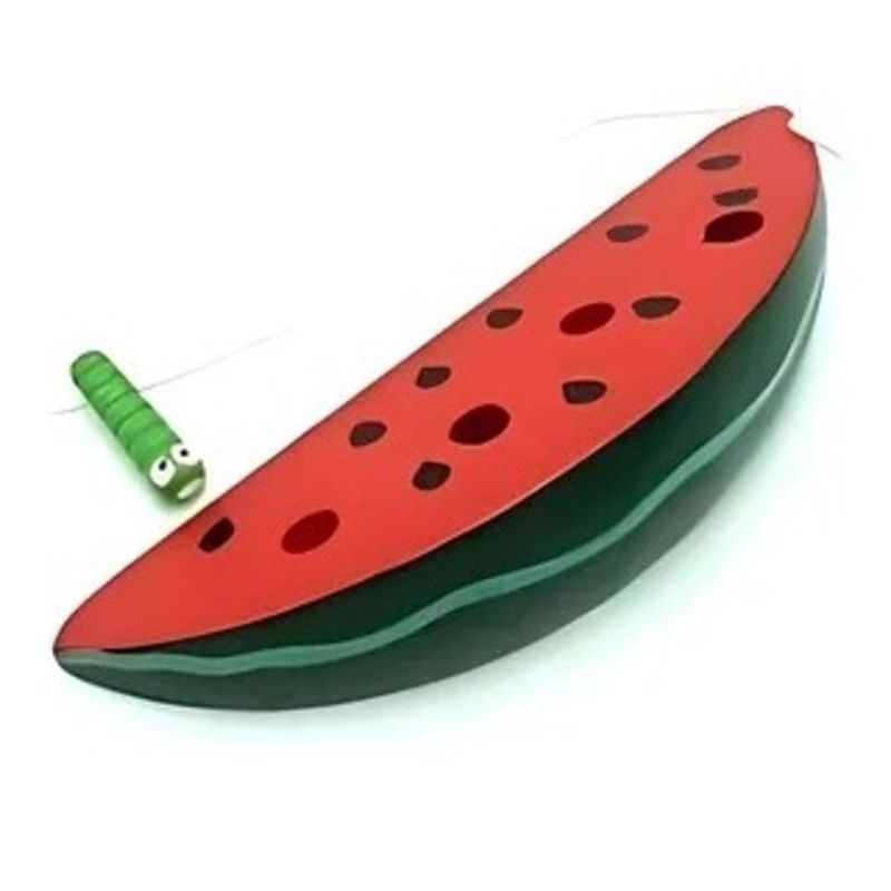 GENERICO - ENHEBRADOR SANDÍA JUGUETE EDUCATIVO