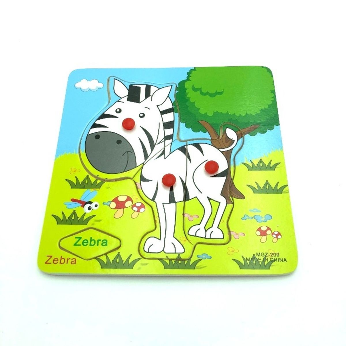 GENERICO - ROMPECABEZA JUGUETE MADERA