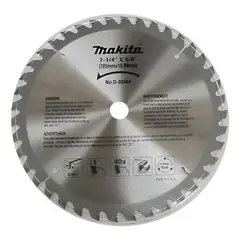 GENERICO - Disco de Sierra 7 14 40 Dientes para Aluminio Makita