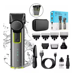 TNAKIEX - Afeitadora Eléctrica Maquina Corta Pelo Barba Recortadora