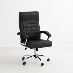 KLIK - Silla Toscana Ejecutiva de Oficina - Negro