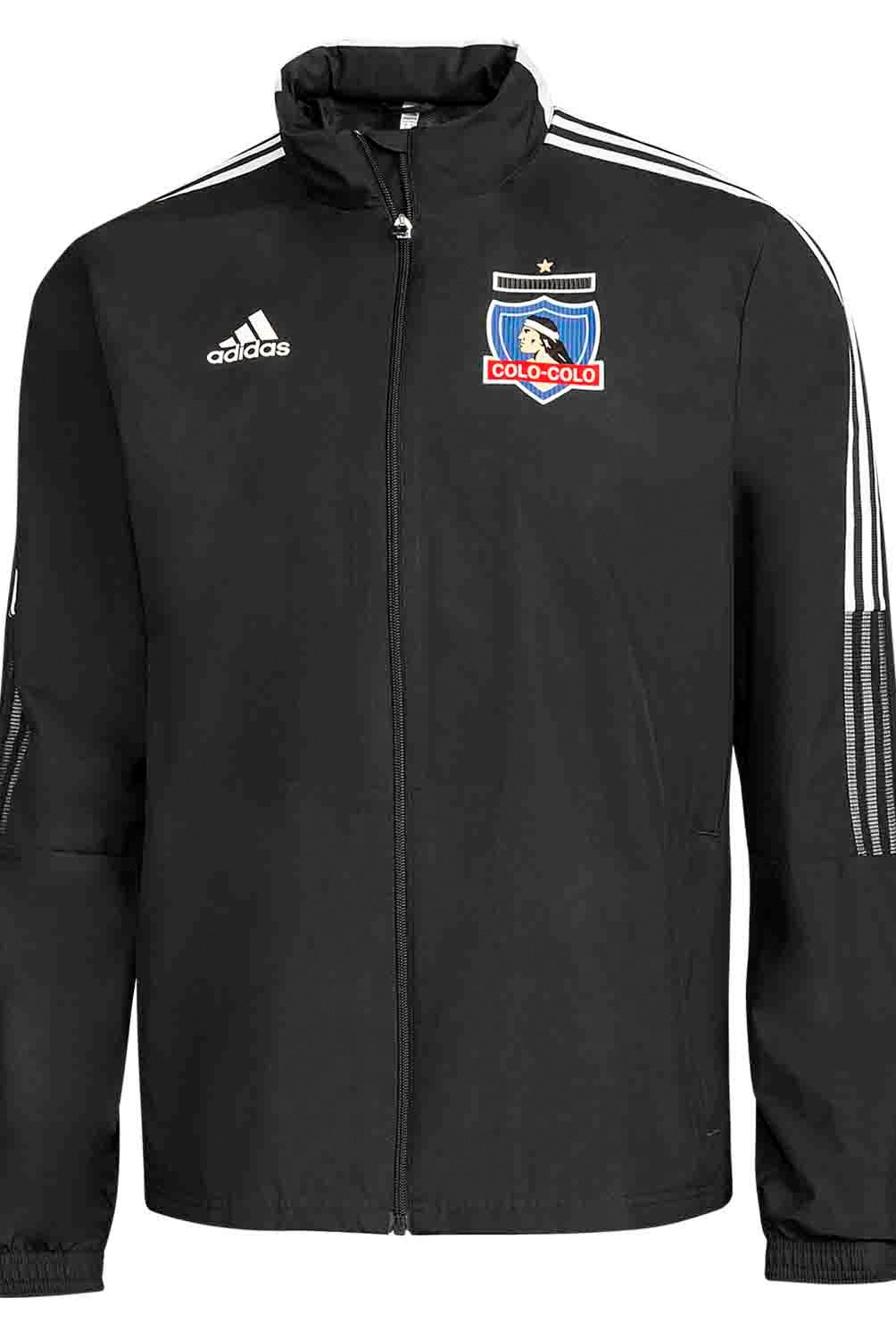 ADIDAS - Adidas Chaqueta Deportiva de Fútbol Colo Colo