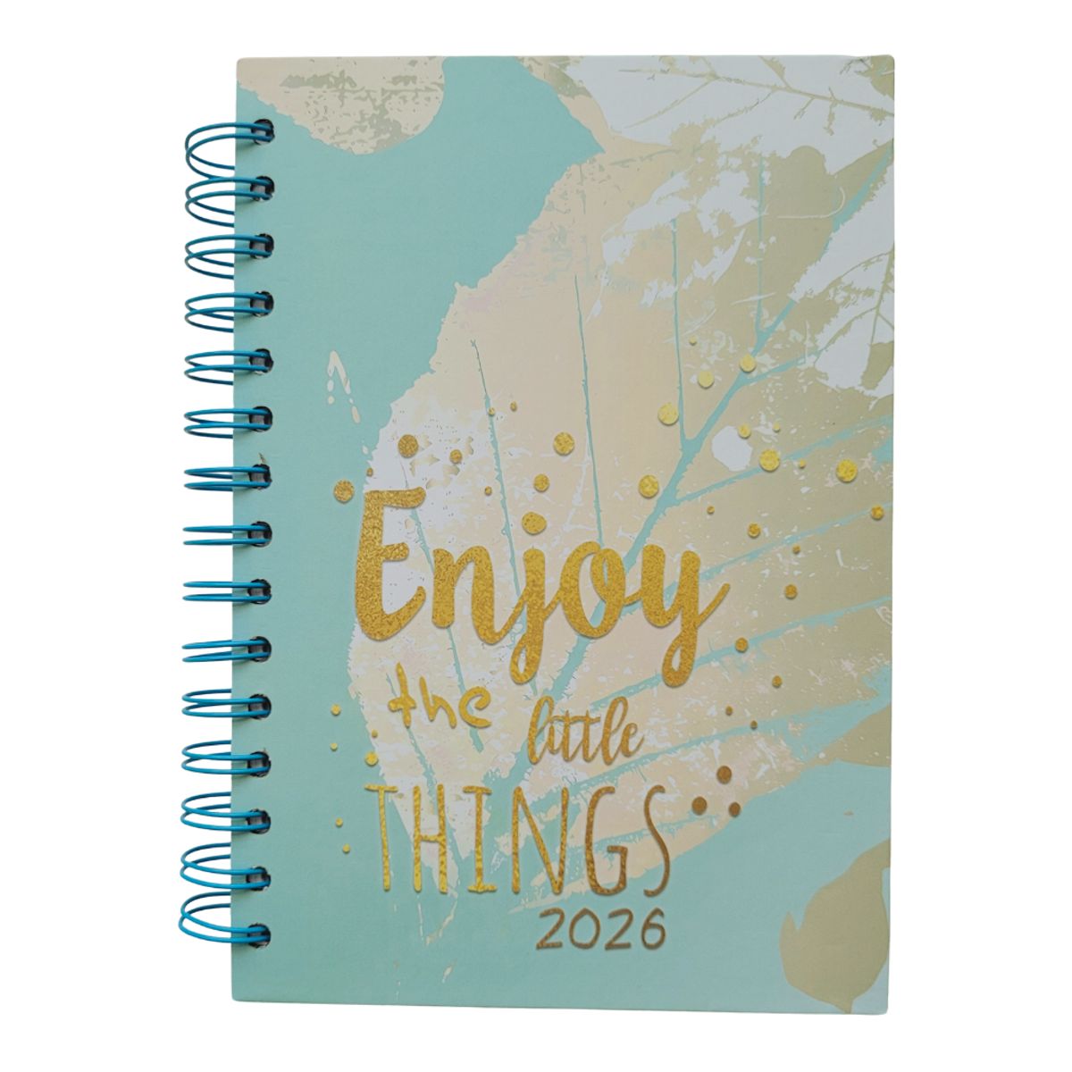 GENERICO - Agenda 2026 Anillada Motivacional Disfruta las pequeñas cosas - Enjoy the little things