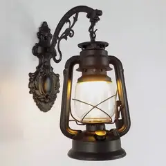 TATEE - Lámpara de pared luces de techo negro Retro