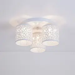 TATEE - Lámpara de pared Luces de techo Flor de ciruelo Blanco