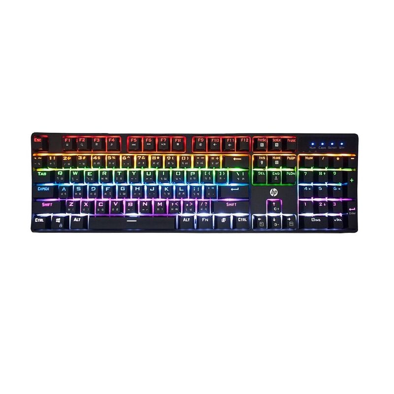 HP - Teclado Gamer Hp Gk320 Mecanico - Español - Rgb