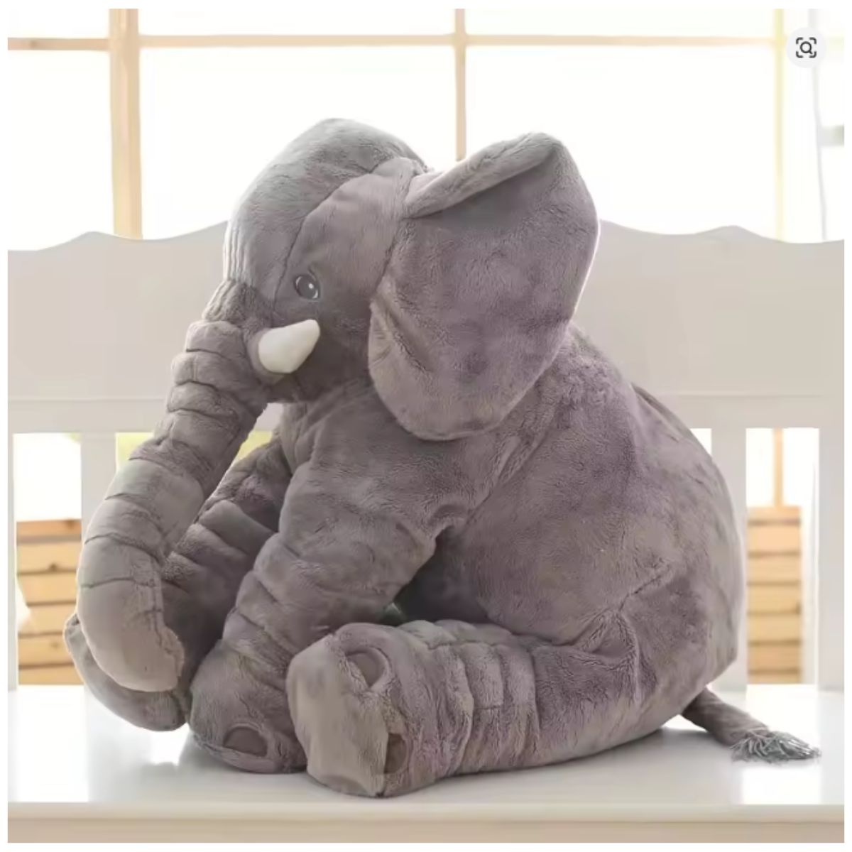 GENERICO - Elefante de Peluche Calmante Realista