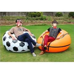 GENERICO - Sillón Inflable Puff Tumbona Interiores Y Exteriores