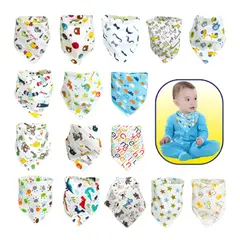 ATURE - Paquete De 16 Baberos Infantiles Absorbentes Y Transpirables