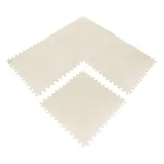SUPERCENTER - Pack 8 Unidad Piso Deportivo Goma Eva Antigolpes 60x60 Blanco