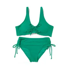 BONVERANO - Traje de Baño Bikini de Dos Piezas para Mujer