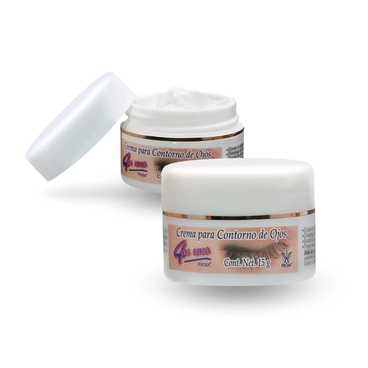 PROSA NATURAL - Pack x2 Crema Contorno Ojos Firmenza & Suavidad 15gr Prosa