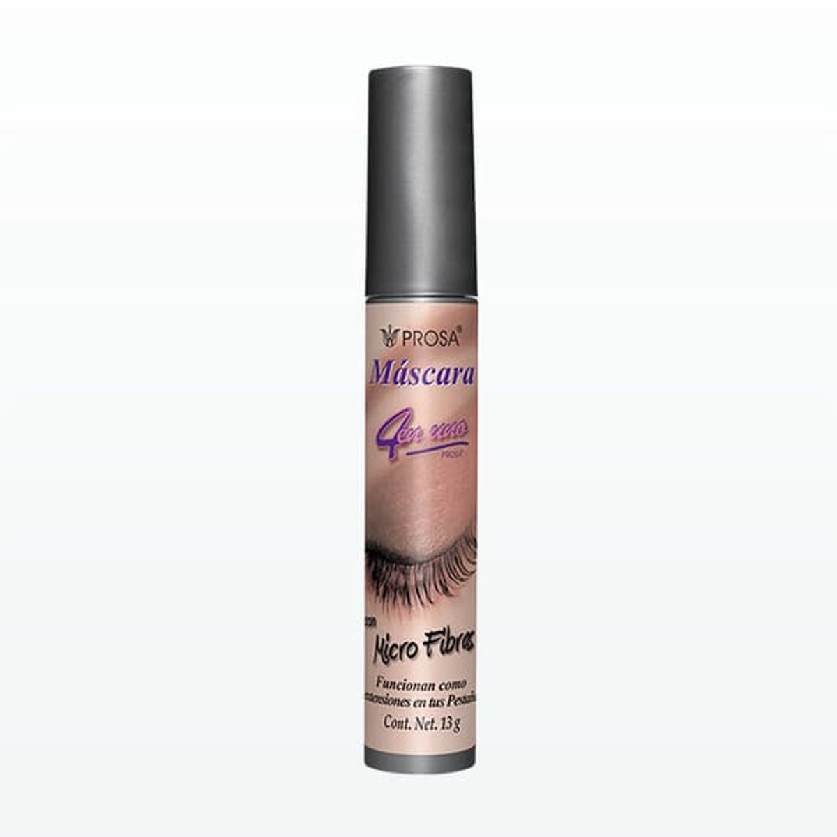 PROSA NATURAL - Rimel Mascara Para Pestañas con Microfibras Multifunción Prosa