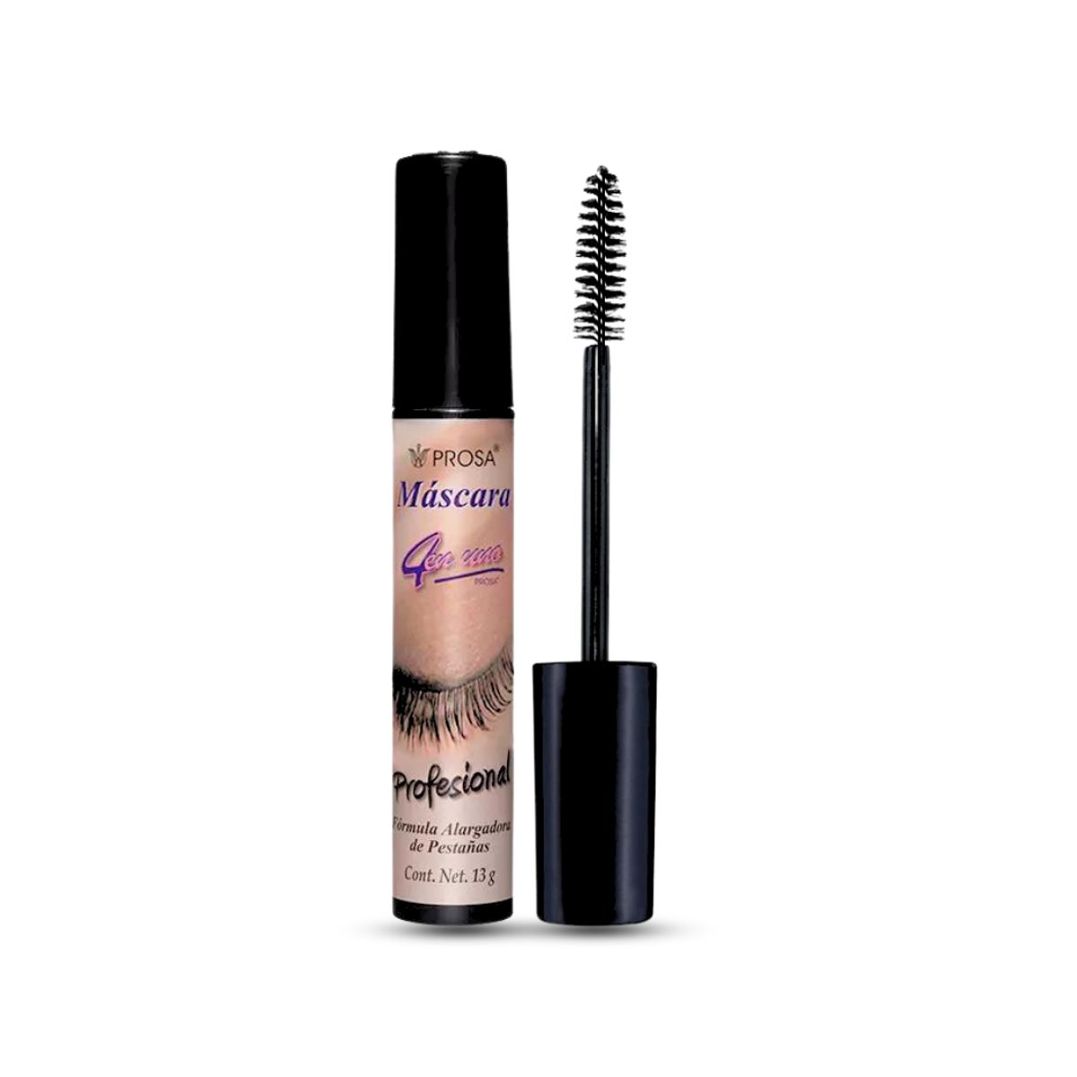PROSA NATURAL - Rimel Mascara Para Pestañas Profesional Waterproof Prosa