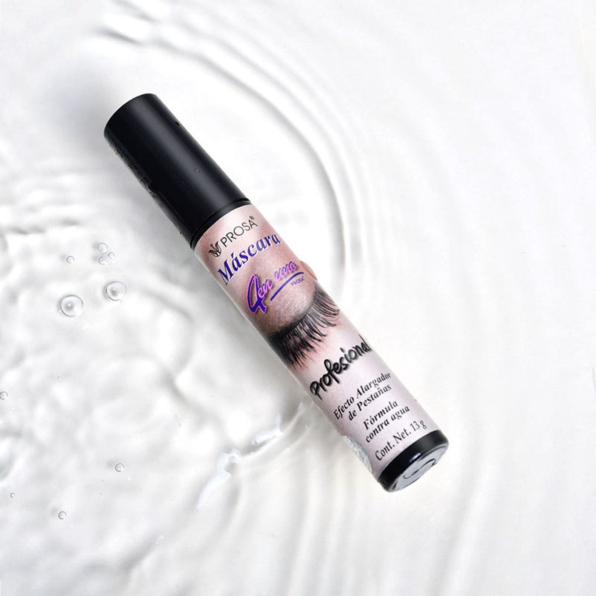 PROSA NATURAL - Rimel Mascara Para Pestañas Profesional Waterproof Prosa