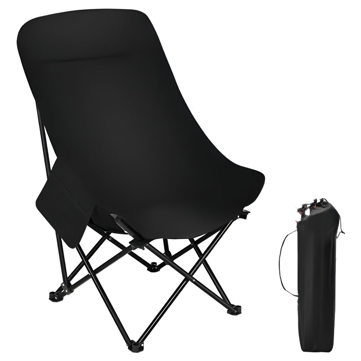 GENERICO - Silla Plegable Camping Silla Para Playa Picnic Pesca+bolso