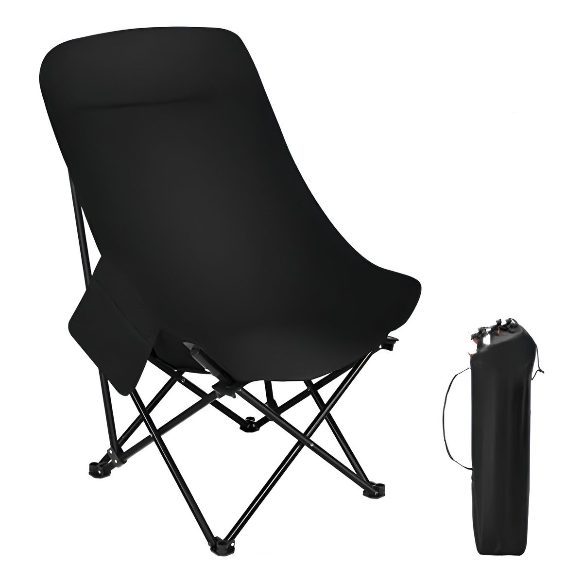 GENERICO - Silla Plegable Camping Silla Para Playa Picnic Pesca+bolso