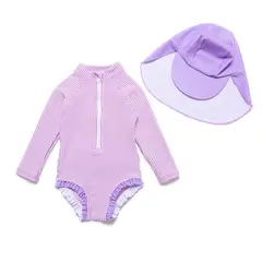 BONVERANO - Traje de baño con protección UV para niña