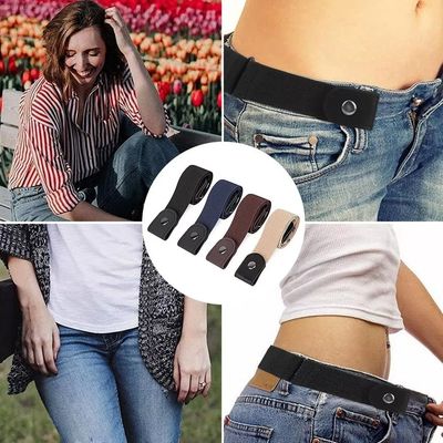 Imagen 2 del producto Cinturón Elástico Pack De 4 Uds Sin Hebilla Unisex