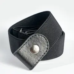 ATURE - Cinturón Elástico Pack De 4 Uds Sin Hebilla Unisex