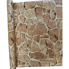 SUPERCENTER - Papel Mural Texturizado Autoadhesivo Rollo 10mx60cm 39patrón Ladrillo3