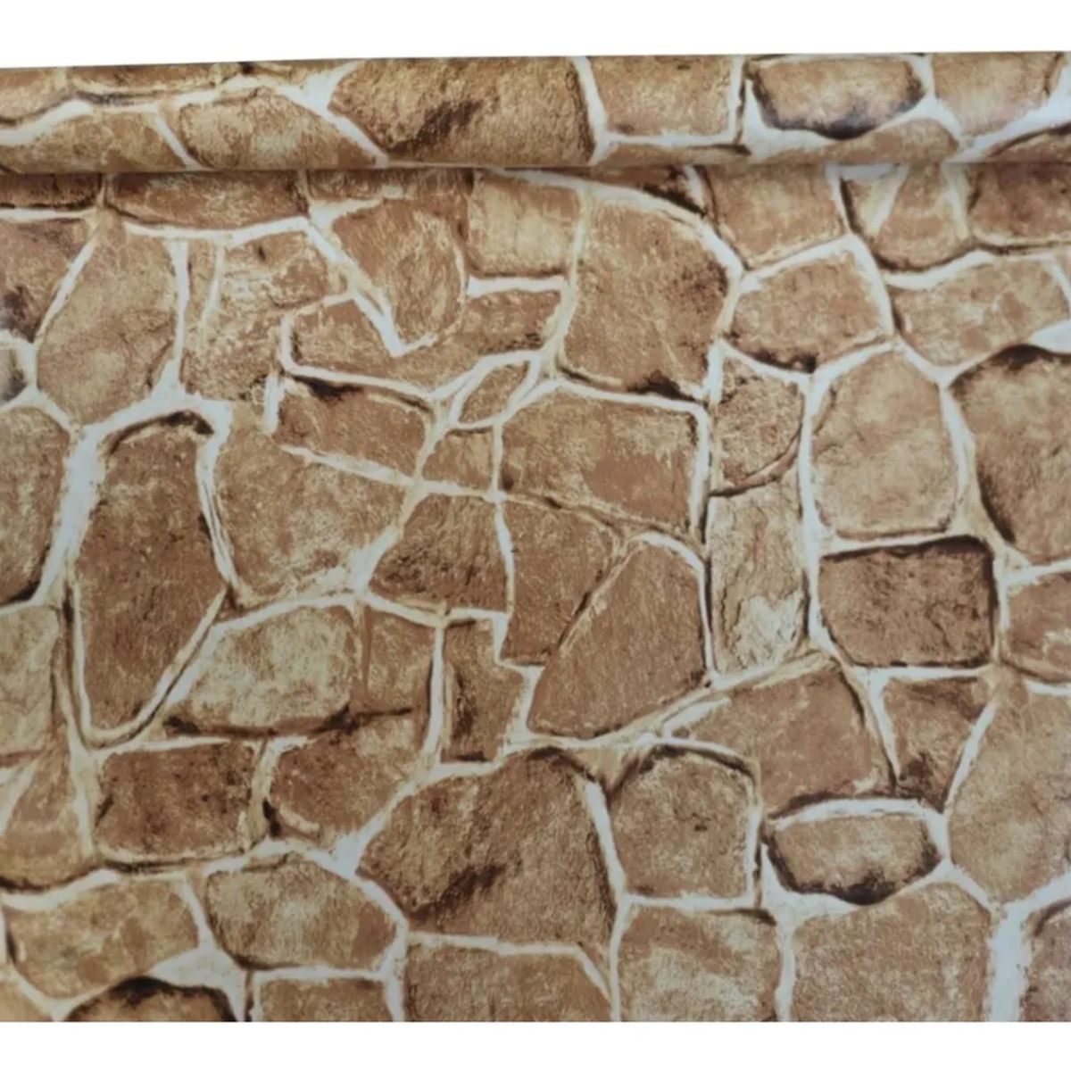 SUPERCENTER - Papel Mural Texturizado Autoadhesivo Rollo 10mx60cm 39patrón Ladrillo3