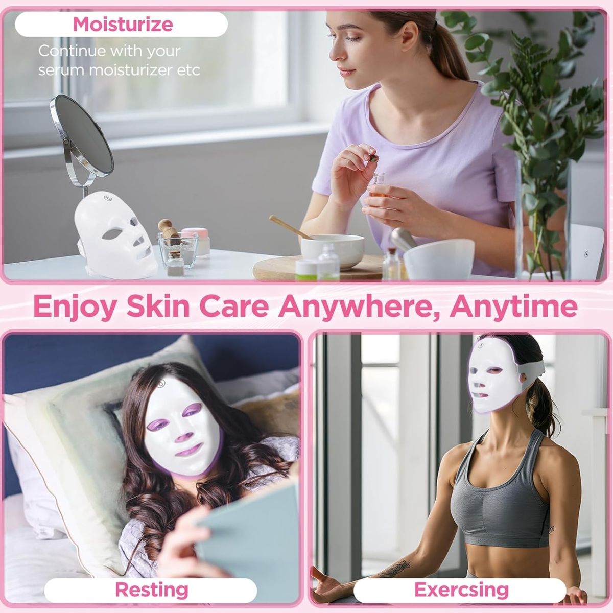 ATURE - Dispositivo De Fotorrejuvenecimiento Facial Con Luz Roja Y A