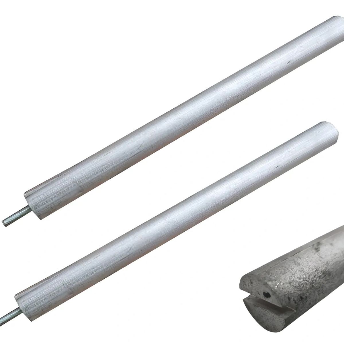 KUANGYE - 2pcs Ánodo Magnesio Termos 50cm Para Splendid / Mademsa 80 A 150litros