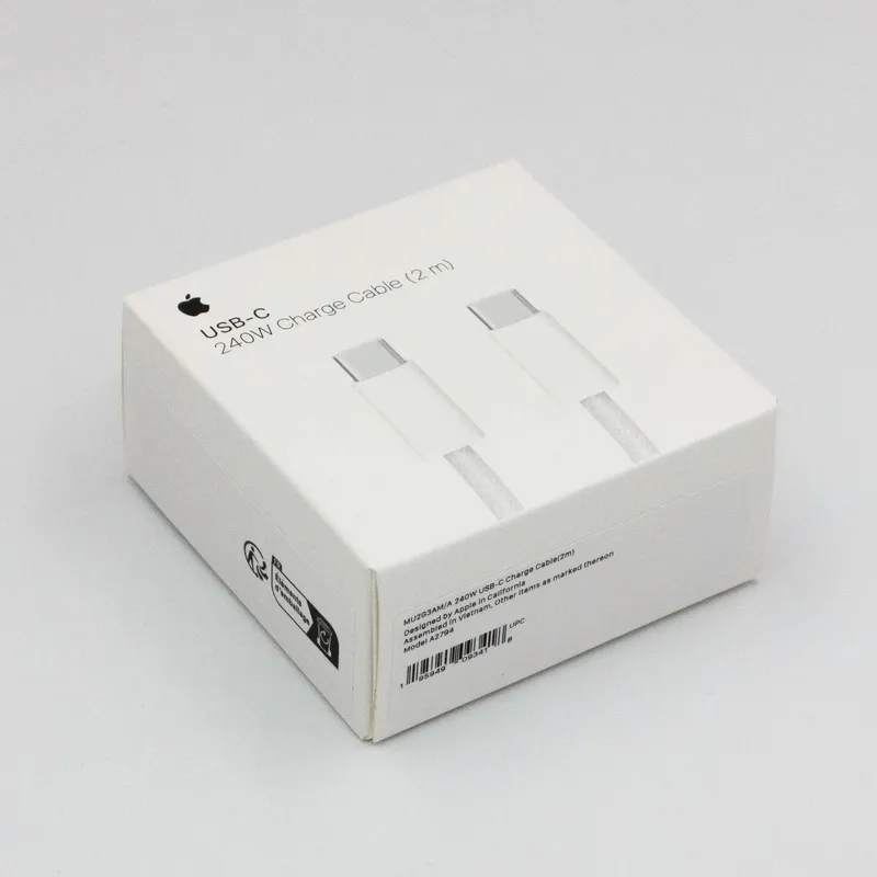 APPLE - Cable USB-C 2 metros 240W Apple de iPhone, Macbook, iPad