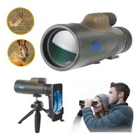 Telescopio Astronómico Monocular Profesional Hd Negro