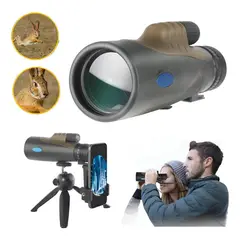 KUANGYE - Telescopio Astronómico Monocular Profesional Hd Negro