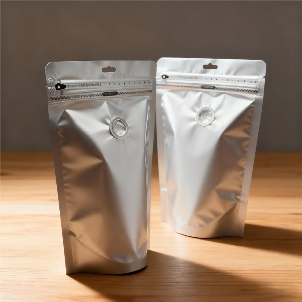 GENERICO - 50 Bolsas Lámina Aluminio Doypack: Cierre Hermético, 23×15×5cm (Alto×Largo×Ancho)