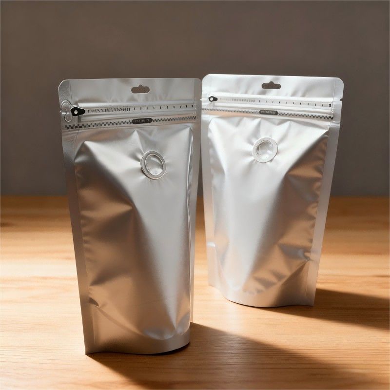 GENERICO - 50 Bolsas Lámina Aluminio Doypack: Cierre Hermético, 23×15×5cm (Alto×Largo×Ancho)