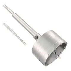 KUANGYE - Sierra Copa Diamantada 110mm Concreto Hormigón Y Guía De 110