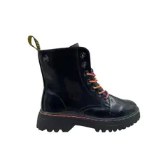 HERIEL - Botín Negro Plataforma Mujer