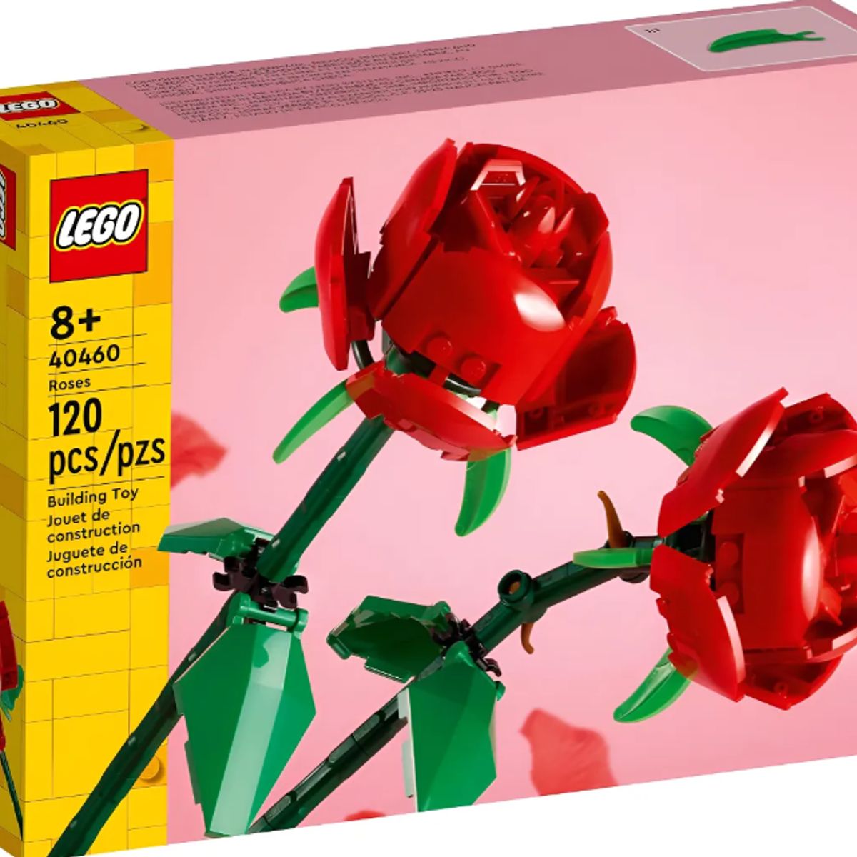 LEGO - Lego Creator Rosas Botanical 40460 - Piezas 120pzs