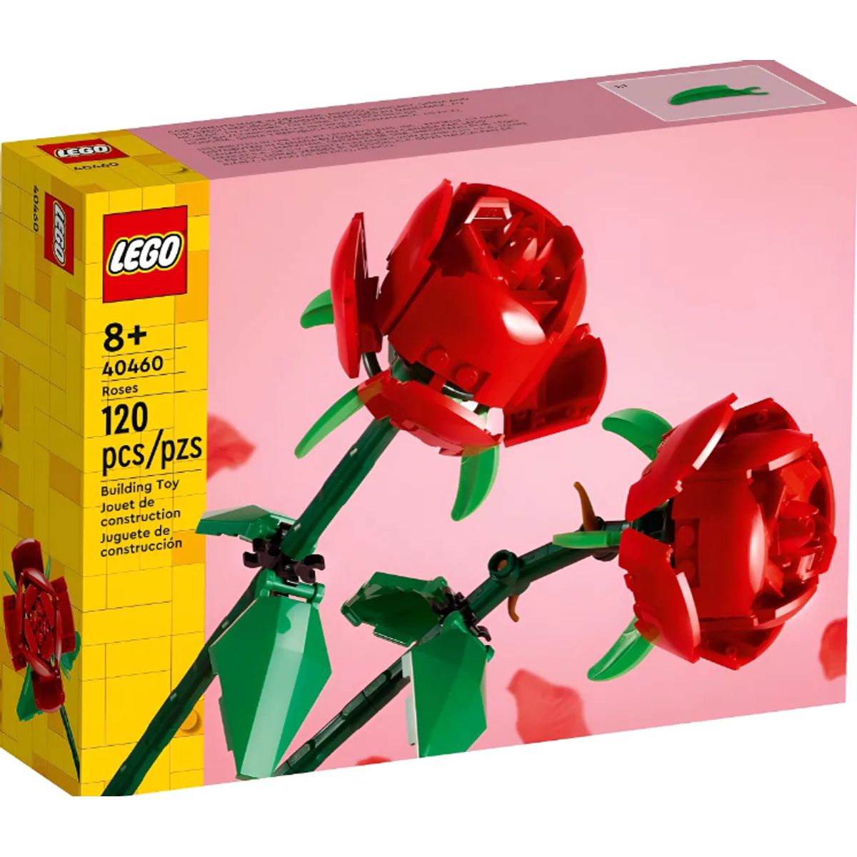 LEGO - Lego Creator Rosas Botanical 40460 - Piezas 120pzs