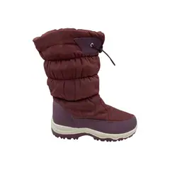 HERIEL - Bota Burdeos Impermeable Mujer
