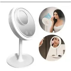 GENERICO - Espejo Led Con Ventilador Espejo De Maquillaje