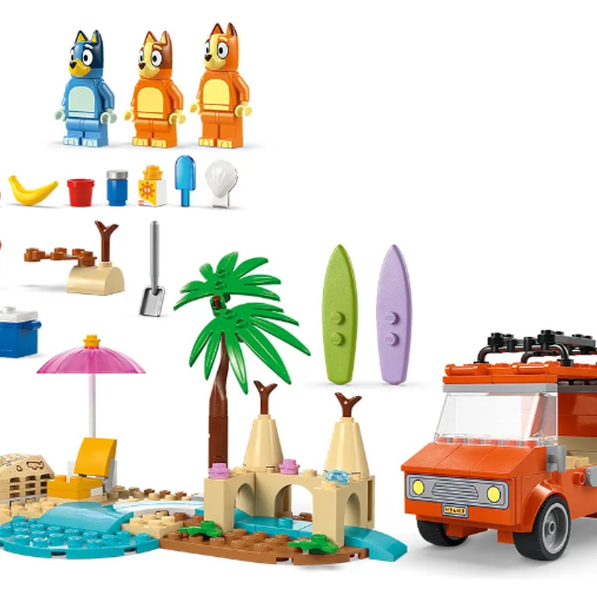 LEGO - Lego Excursión Familiar A La Playa De Bluey - 11202 - 133pz 133