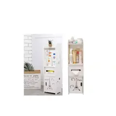 GENERICO - Estante Organizador De Baño Diseño Torre Blanco…