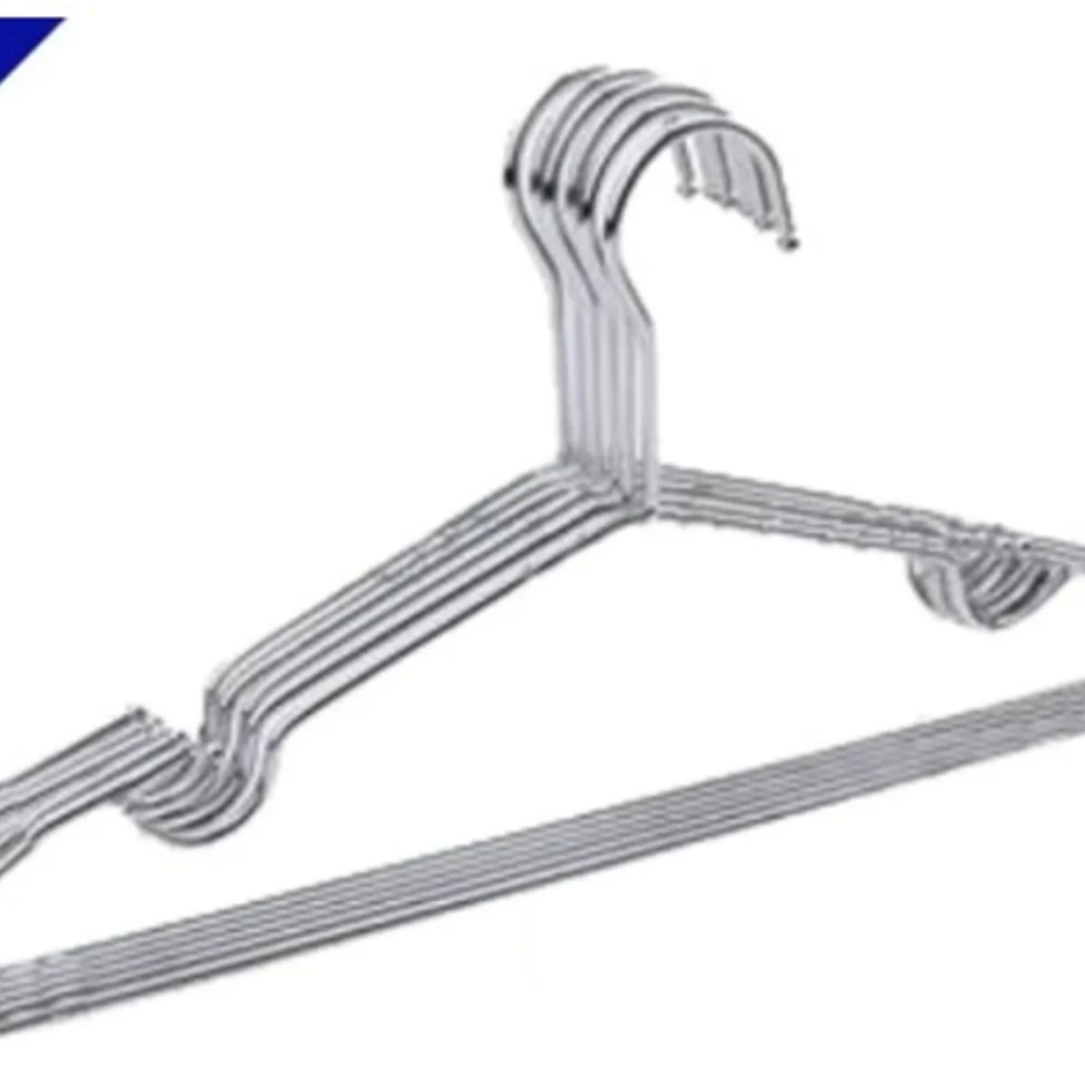 GENERICO - Ganchos de Metal Para Ropa Pack10 40x20cm…