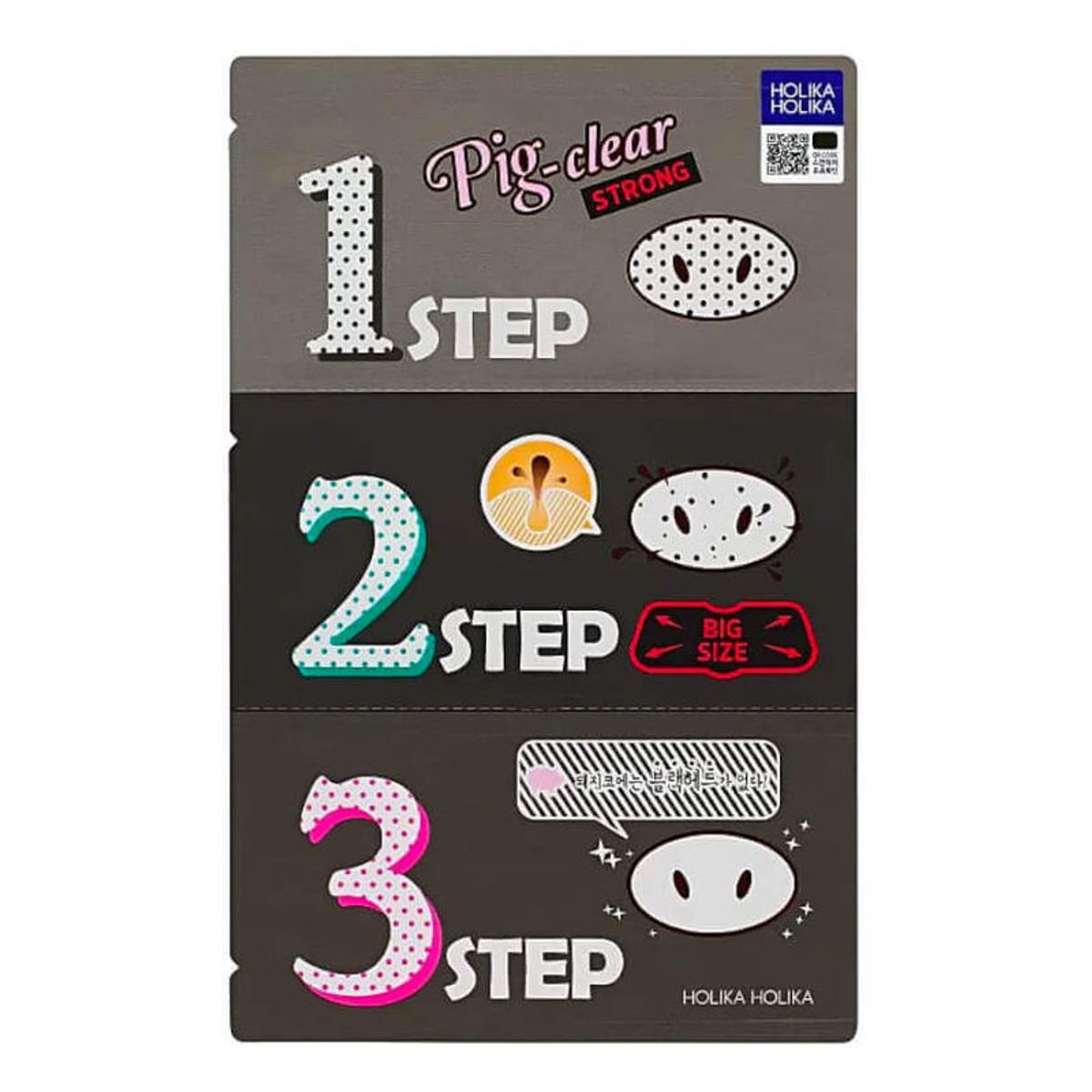 HOLIKA HOLIKA - Fuerte Removedor Puntos Negros Kit 3-en-1