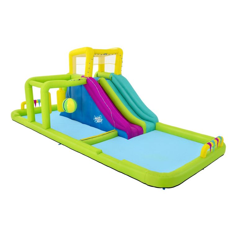 Parque Castillo Tobogan Acuatico Inflable Splash Course 7.1mx3.1mx2.65m