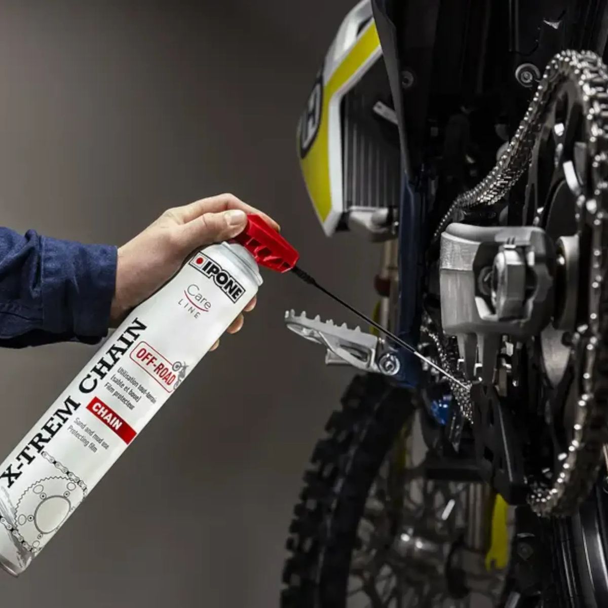 IPONE - Lubricante De Cadena Para Motos Off Road 750ml Ipone