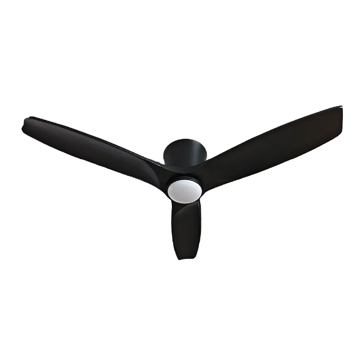 PRIMATERM - Ventilador de Techo Faro Negro con Luz Led 3 Colores 42” PRIMATERM