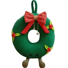 GENERICO - Peluche Forma De Guirnalda De 30 Cm De Diametro