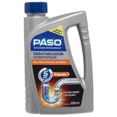 PASO - Destapador cañerías 1000ml gel profes Ceys mimbral
