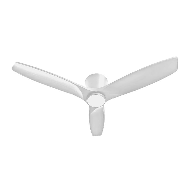 PRIMATERM Ventilador de Techo Faro Blanco con Luz Led 3 Colores 42”